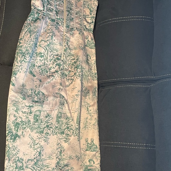 Fashion Nova multicolor Emma corset midi dress. - Picture 3 of 6